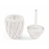 Humidificador con difusor de aromas con luz LED USB 500 ml gris