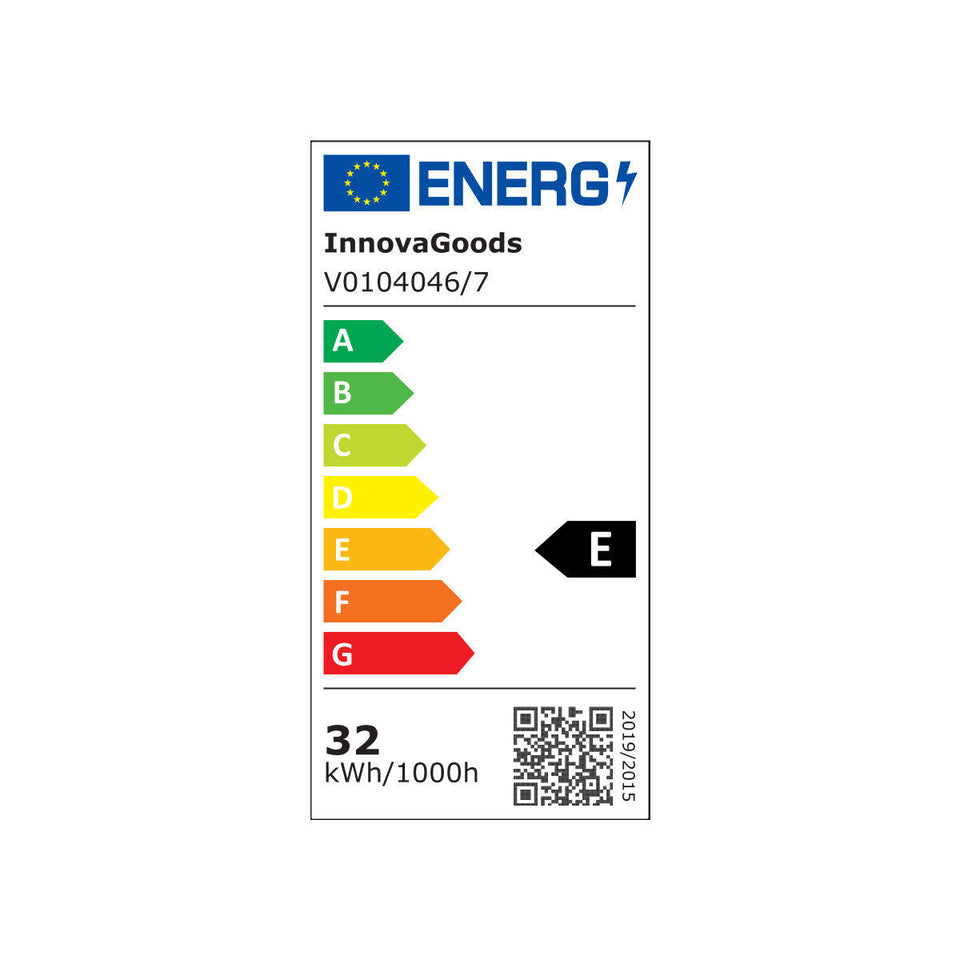 Ventilador de Techo con Luz LED, 4 Aspas Retráctiles y Mando a Distancia InnovaGoods