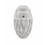 Humidificador con difusor de aromas con luz LED USB 500 ml gris